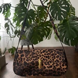 Leopard y2k shower bag new